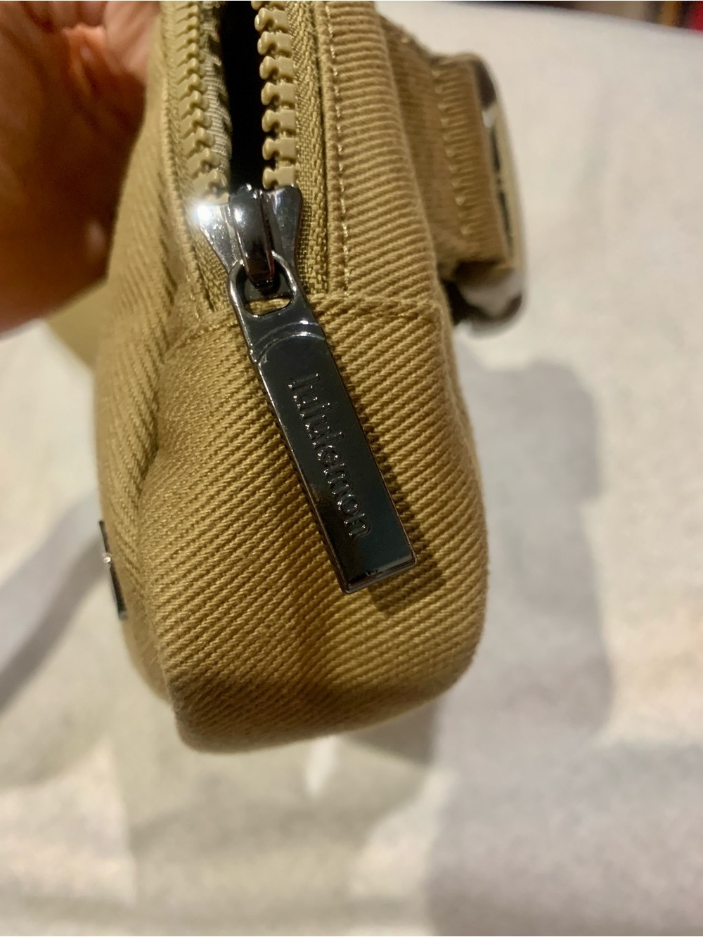 Lulu Everywhere Belt Bag Brown/ Khaki Tan Fanny Pack Lululemon EBB 1L Waist Cros - Picture 7 of 9
